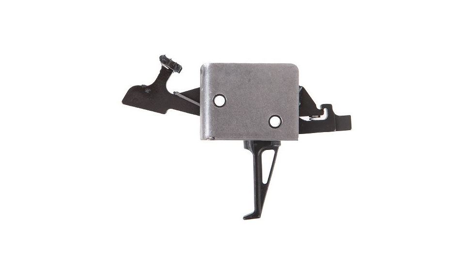 CMC Triggers AR-15/AR-10 Match Grade 2-Stage Trigger Group Small Pin Flat Trigger 2 Pound Set - 2 Pound Release