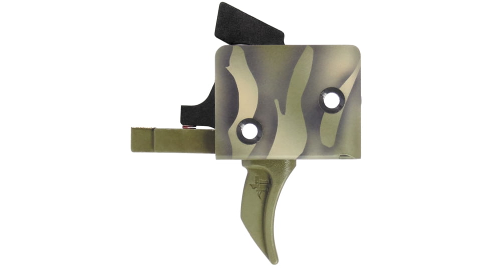 CMC Triggers AR-15/AR-10 Trigger Group Single Stage, Small Pin, CCT, 2.5lb Pull, Tiger Stripe, 90701TIG