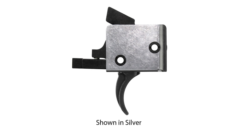 CMC Triggers AR-15/AR-10 Trigger Group Single Stage, Small Pin, Curved, 5.5lb Pull, Purple, 93501PPL