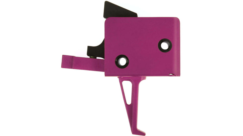 CMC Triggers AR-15/AR-10 Trigger Group Single Stage, Small Pin, Flat, 4.5lb Pull, Pink, 92503PNK