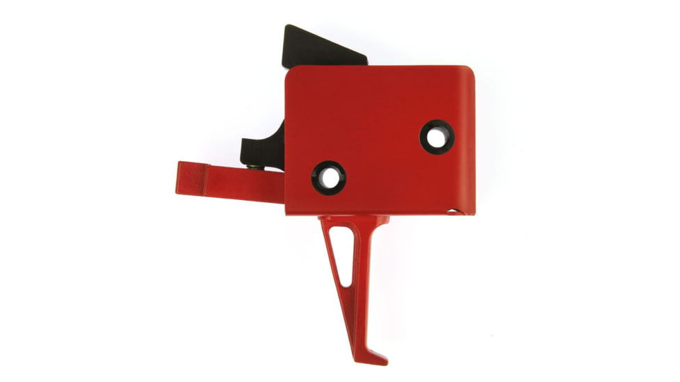 CMC Triggers AR-15/AR-10 Trigger Group Single Stage, Small Pin, Flat, 3.5lb Pull, Red, 91503RED