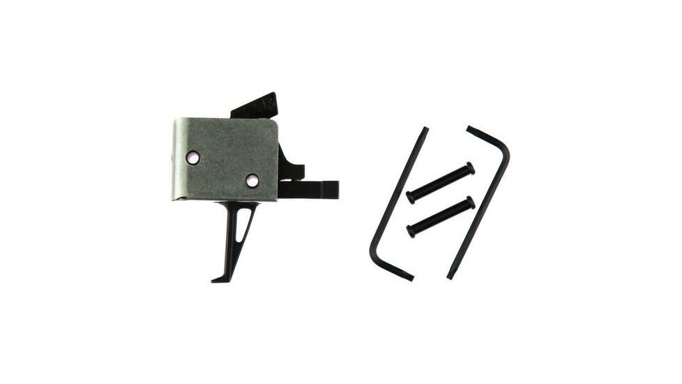 CMC Triggers AR Lower Assembly Trigger Kit - 3 1/2 lb. Flat, Black, 81503