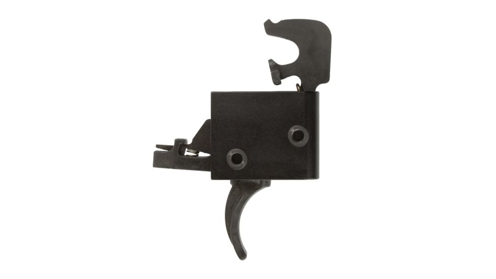 CMC Triggers AR15 Full-Auto Compatible 2 Stage Curved Match Trigger, Black, CMC94519