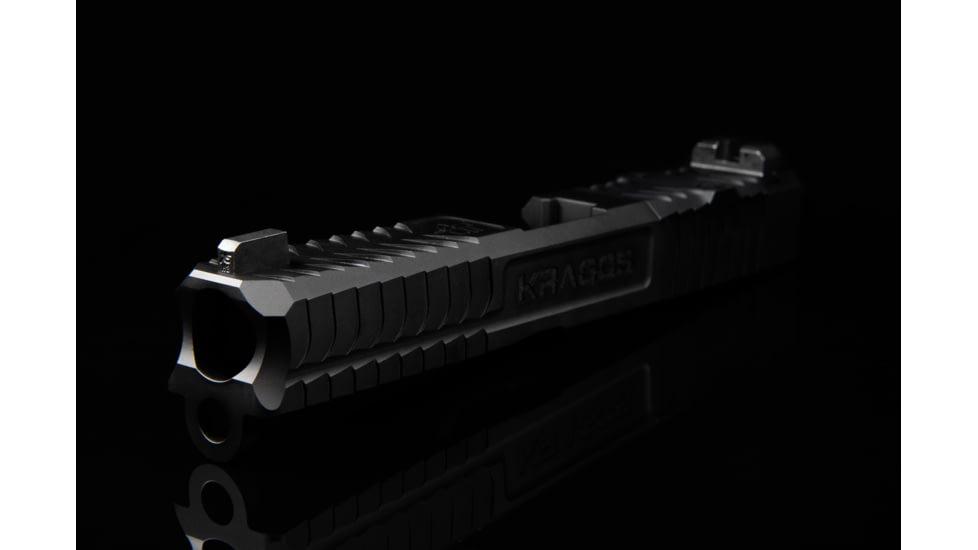 CMC Triggers CMC Kragos Glock 17 Gen 3 Pistol Slide, RMR Cut, Black DLC, SLD-17-3G-RMR