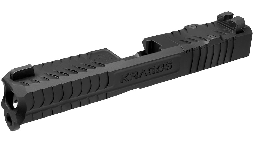 CMC Triggers CMC Kragos Glock 19 Gen 3 Pistol Slide, RMR Cut, Black DLC, SLD-19-3G-RMR