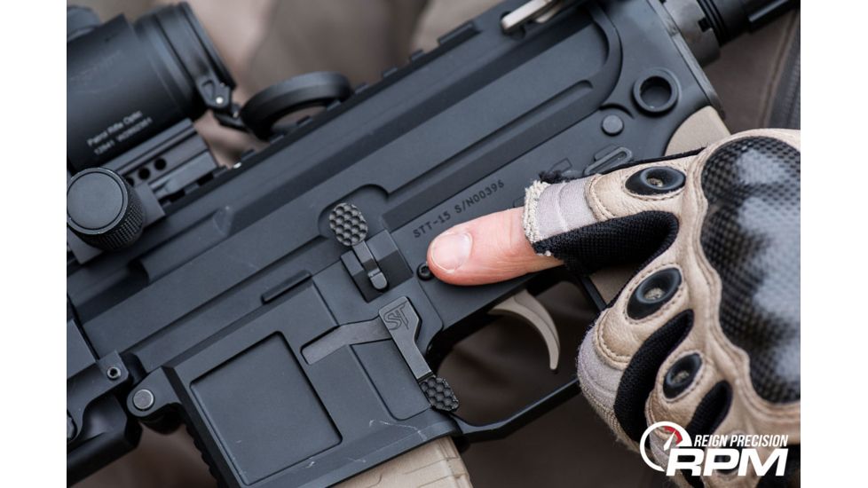 CMC Triggers AR-15/AR-10 Single Stage Drop-in Competition Trigger, Curved, 2.5 lb Pull, 90501