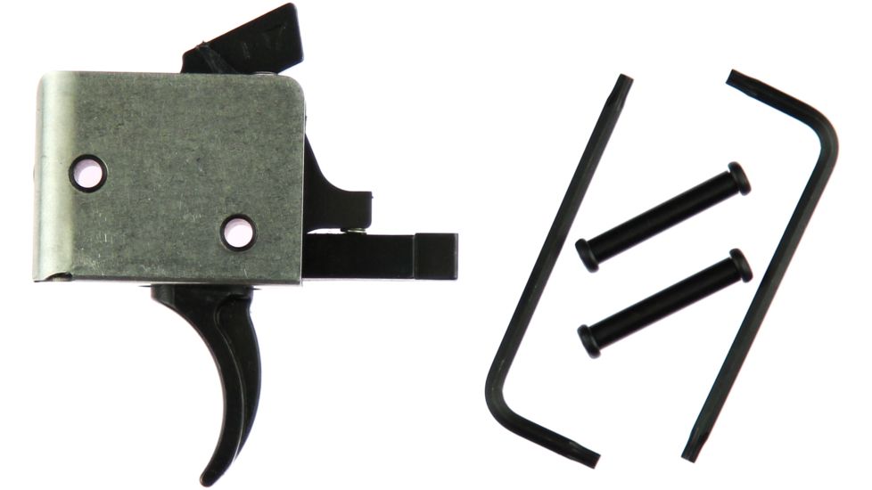 CMC Triggers AR-15/AR-10 Single Stage Drop-in Competition Trigger, Curved, 2.5 lb Pull, 90501