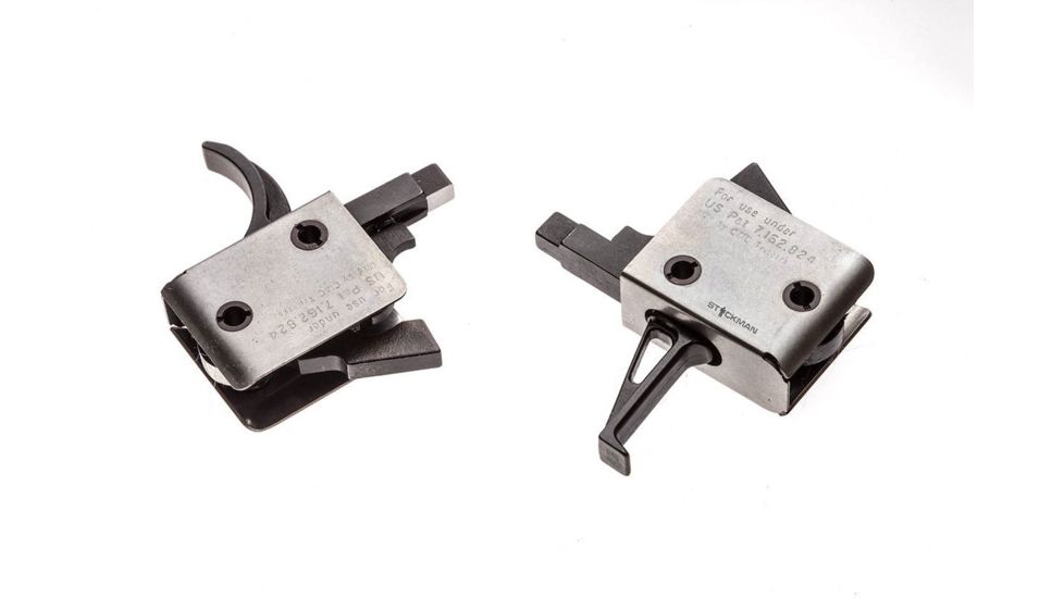 CMC Triggers AR-15/AR-10 Single Stage Drop-in Competition Trigger, Tactical Flat, 2.5 lb Pull, 90503