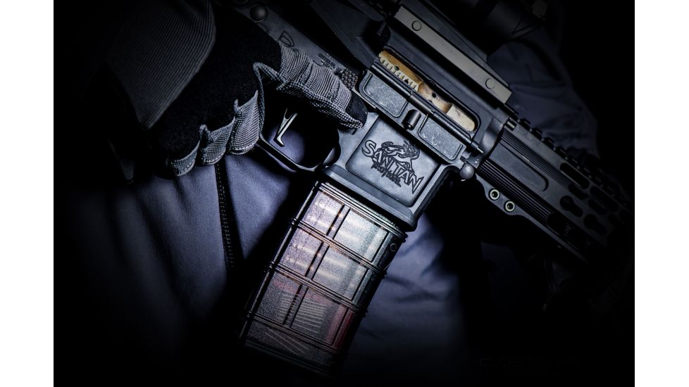 CMC Triggers AR-15/AR-10 Single Stage Drop-in Competition Trigger, Tactical Flat, 2.5 lb Pull, 90503