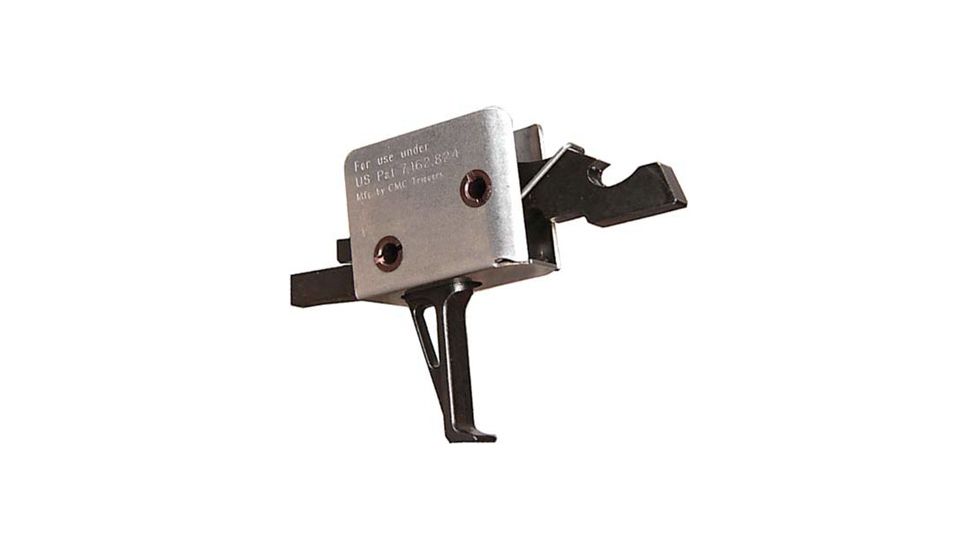 CMC Triggers AR-15/AR-10 Single Stage Drop-in Competition Trigger, Tactical Flat, 2.5 lb Pull, 90503