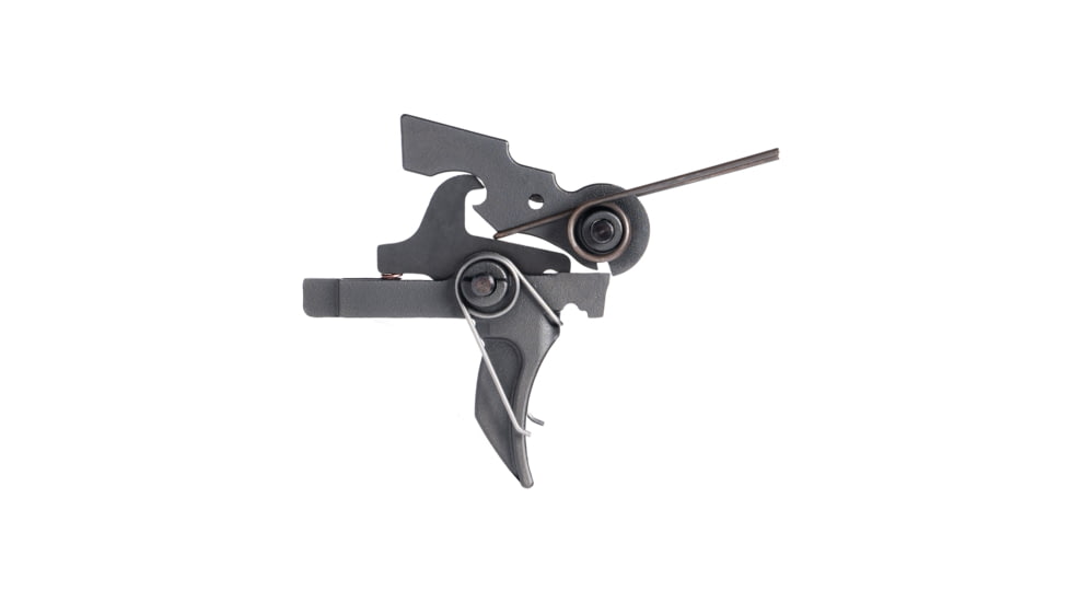 CMC Triggers Component, Single Stage Combat Curved, 2.5lb Trigger, Fits AR15, Small Pin, Black, 50701