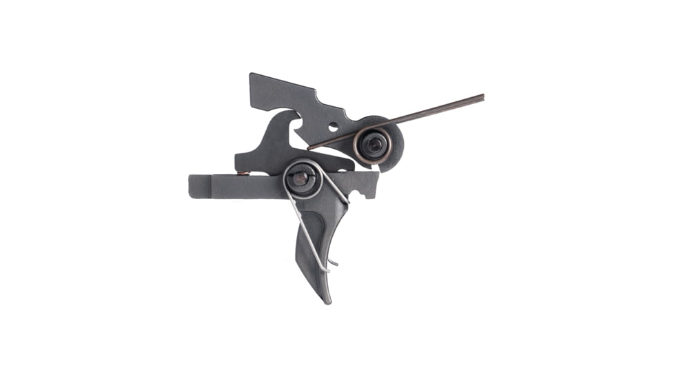 CMC Triggers Component, Single Stage Combat Curved, 3.5lb Trigger, Fits AR15, Small Pin, Black, 51701