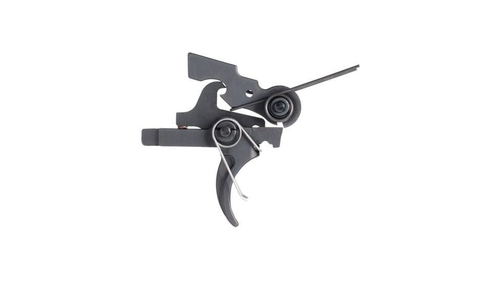 CMC Triggers Component, Single Stage Curved, 2.5lb Trigger, Fits AR15, Small Pin, Black, 50501