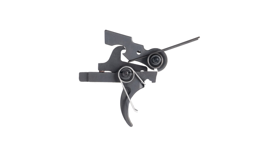 CMC Triggers Component, Single Stage Curved, 4.5lb Trigger, Fits AR15, Small Pin, Black, 52501