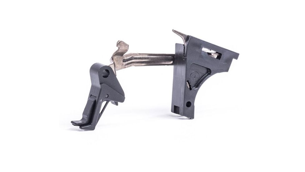 CMC Triggers Drop-in Flat Trigger Kit For Gen 3 Glock .40 cal Pistol, Black 71601