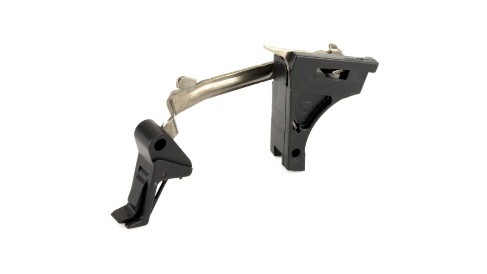 CMC Triggers Drop-in Flat Trigger Kit For Gen 3 Glock, 9mm Pistols/ Except G43, Black 71501