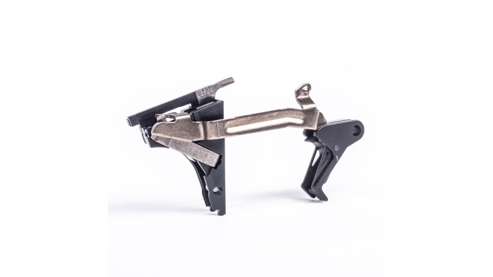 CMC Triggers Glock Flat Trigger Group - Gen 4, .45 ACP G21, G30, G41, Black, 72001