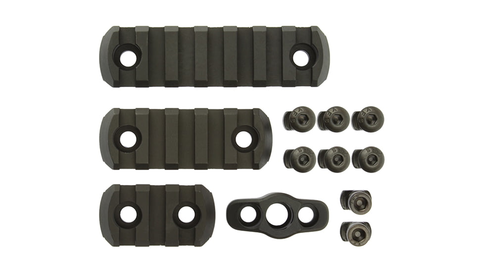 CMC Triggers M-LOK 4 Piece Accessory KIT, Black, 81724
