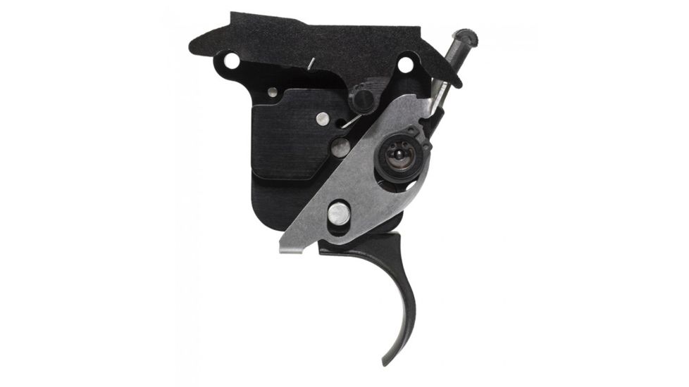 CMC Triggers Ultra Precision Remington 700 Rifle Trigger, Curved Bow,  Adjustable, Black 63501