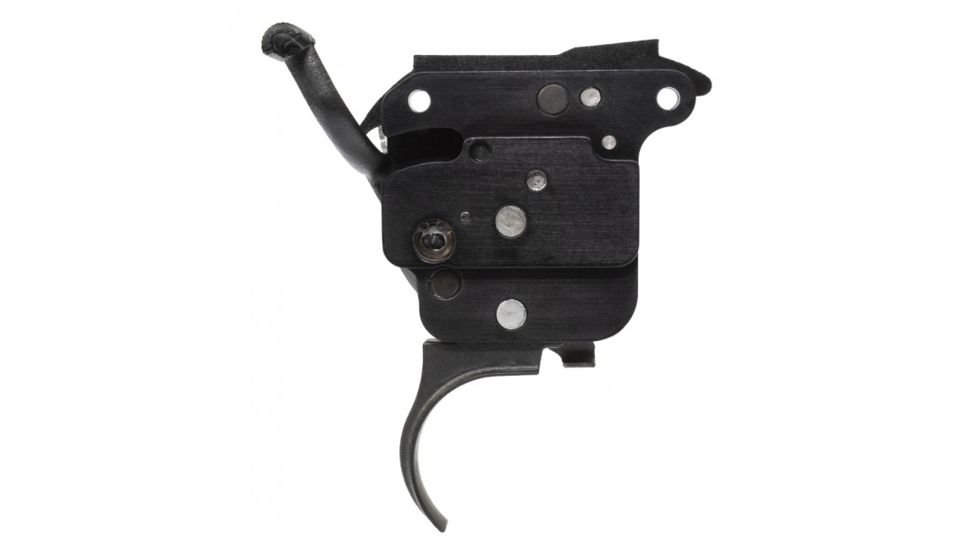 CMC Triggers Ultra Precision Remington 700 Rifle Trigger, Curved Bow,  Adjustable, Black 63501