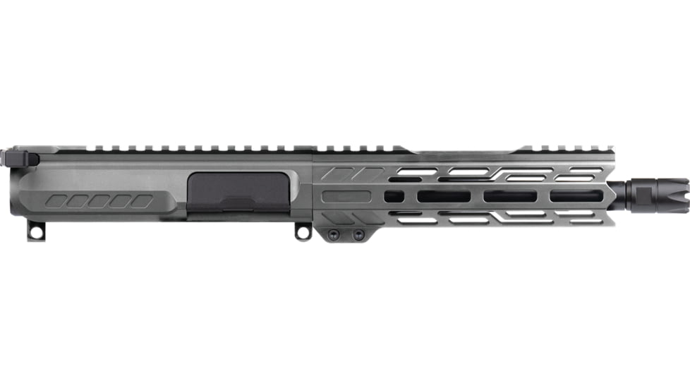 CMMG 9mm Banshee Fixed Ejector Upper Group Receiver, 8in, 1-10 Twist, 1/2 X 28 TPI, 16.5in, Tungsten, 99B9A0F-TNG
