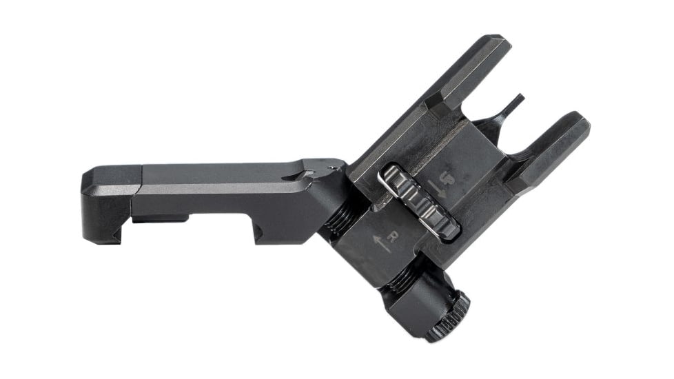 Ultradyne C2 Folding Front Offset Sight - Aperture, Black, UD10009