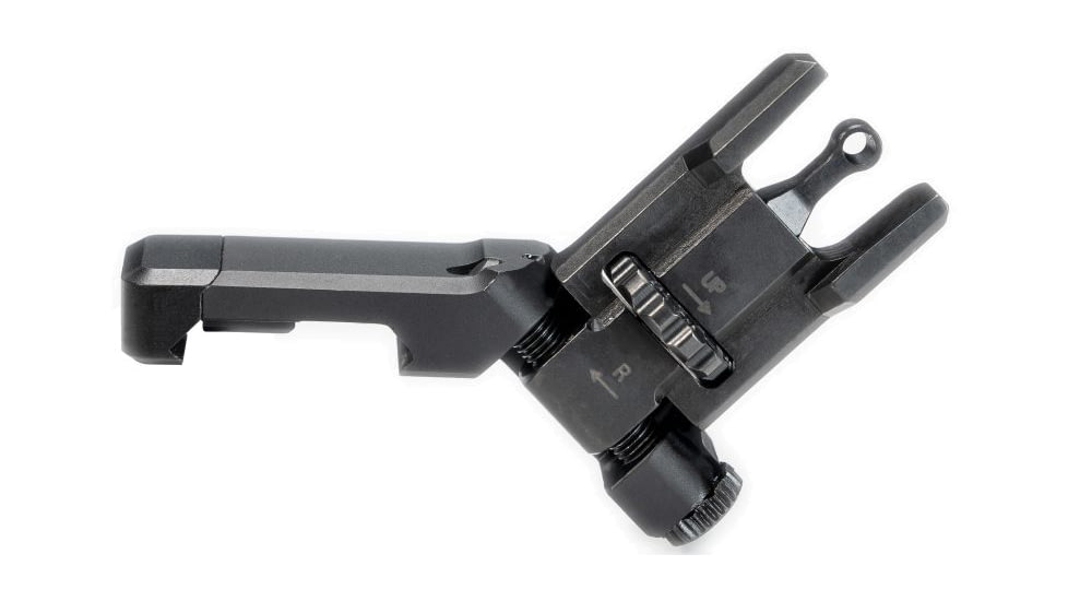 Ultradyne C2 Folding Front Offset Sight - Aperture, Black, UD10009