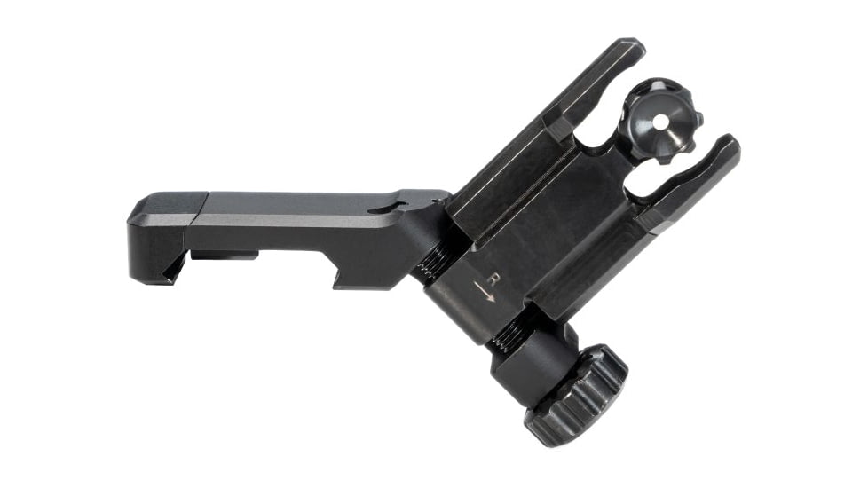 Ultradyne C2 Folding Rear Offset Sight, Black, UD10007
