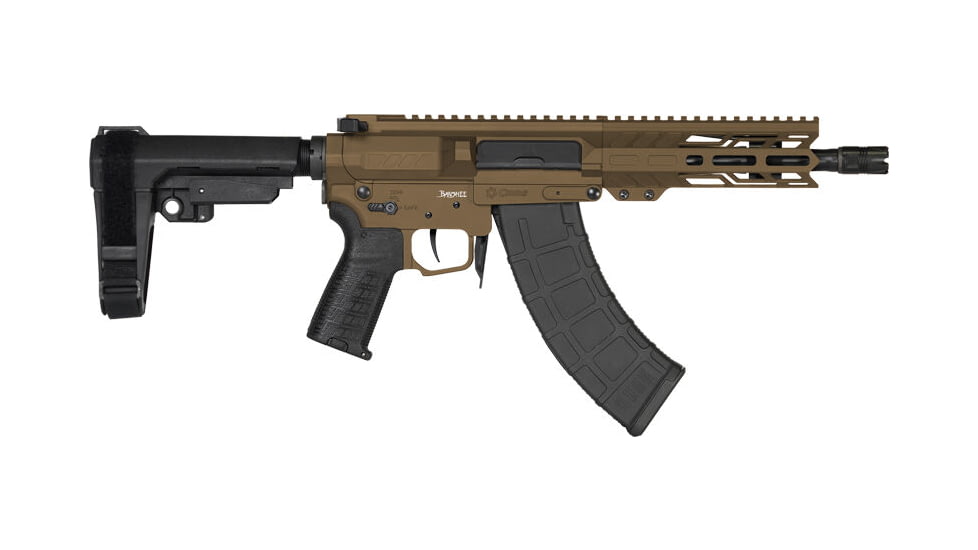 CMMG Banshee MK47 Semi Auto Pistol with Rip Brace, 7.62X39, 8 in Barrel