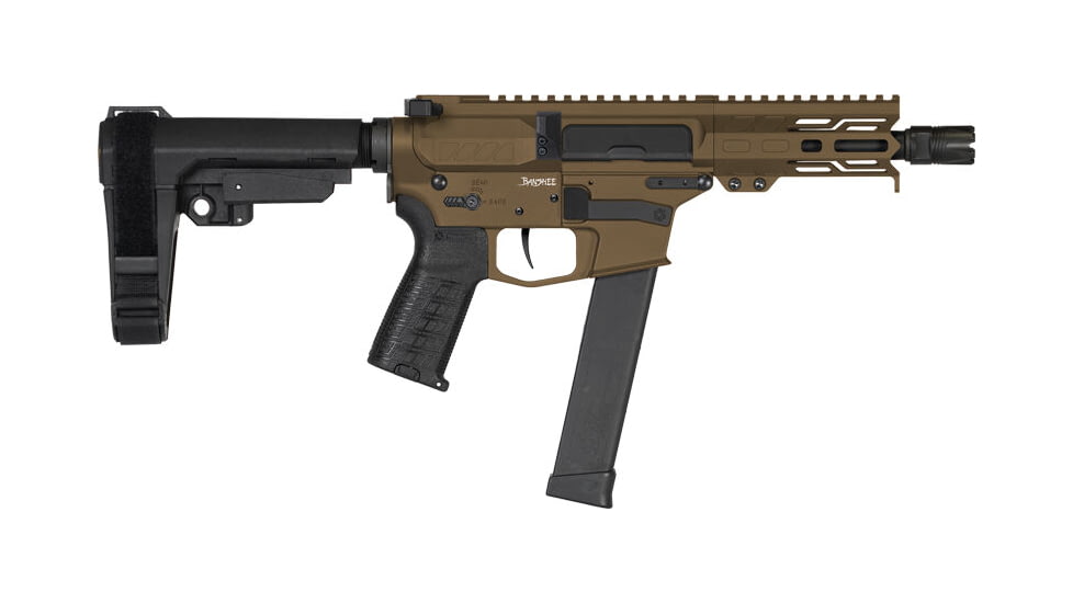 CMMG Banshee MKG Semi Auto Pistol with Rip Brace, 45 ACP, 5 in Barrel