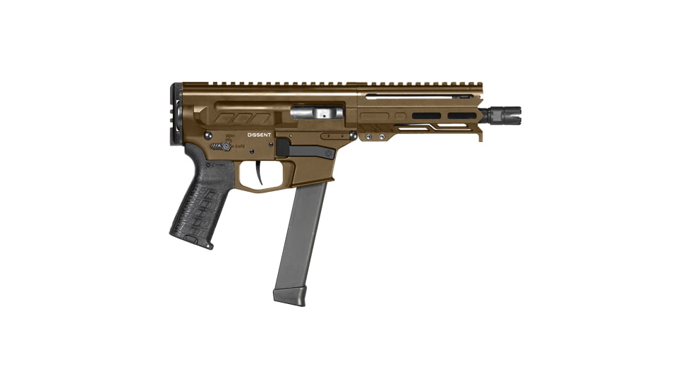 CMMG Banshee MKGS Semi Auto Pistol, 9mm Luger, 6.5 inch Barrel