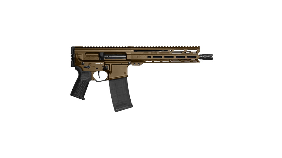 CMMG Dissent MK4 Semi Auto Pistol, .300 AAC Blackout, 10.5 inch Barrel