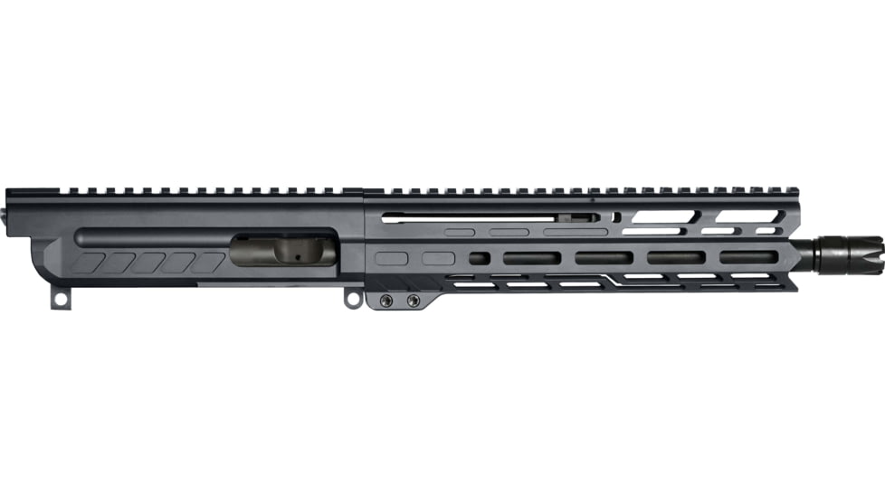 CMMG DISSENT Upper Receiver, 9mm, 10.5in, 1-10 Twist, 1/2x28 Thread, Zeroed Linear Compensator, Sniper Grey, 99B80E4-SG