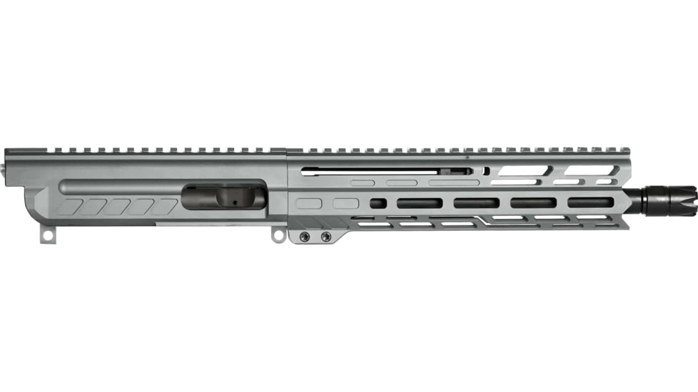 CMMG DISSENT Upper Receiver, 9mm, 10.5in, 1-10 Twist, 1/2x28 Thread, Zeroed Linear Compensator, Tungsten, 99B80E4-TNG