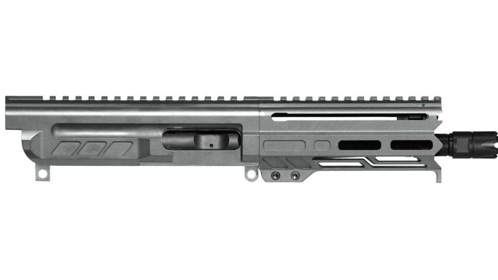 CMMG DISSENT Upper Receiver, 9mm, 6.5in, 1-10 Twist, 1/2x28 Thread, Zeroed Linear Compensator, Tungsten, 94B6829-TNG