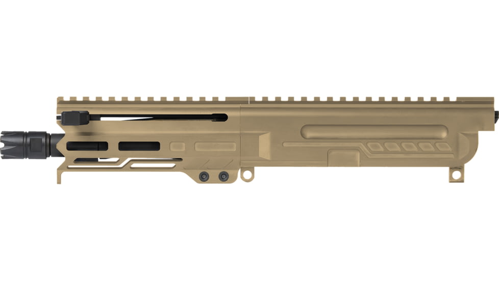 CMMG DISSENT Upper Receiver, Mk4, 5.56x45mm NATO, 6.5in, 1-7 Twist, 1/2x28 Thread, Zeroed Blast Compensator, Coyote Tan, 55B9331-CT