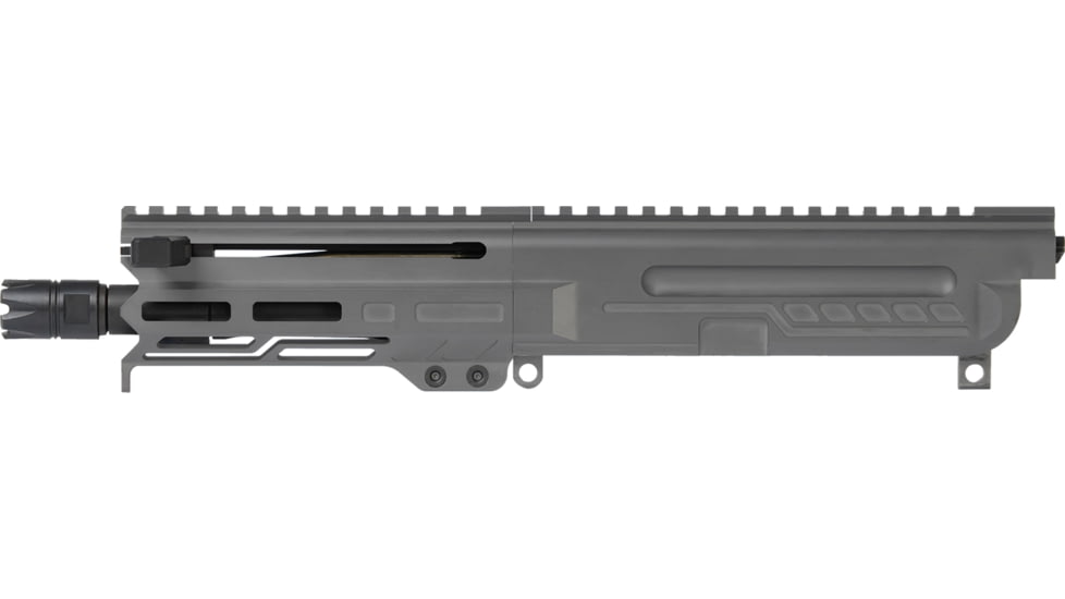 CMMG DISSENT Upper Receiver, Mk4, 5.56x45mm NATO, 6.5in, 1-7 Twist, 1/2x28 Thread, Zeroed Blast Compensator, Tungsten, 55B9331-TNG