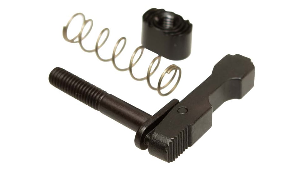 CMMG, Inc AR15, Ambi Magazine Catch, Mag Release Button and Spring, Black, 55AFF6E