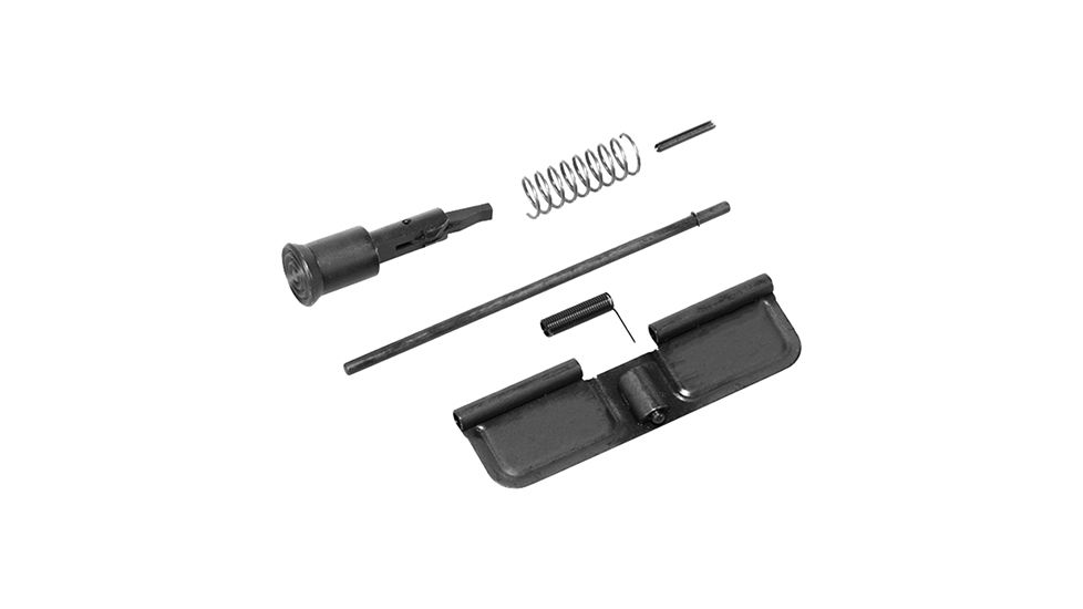 CMMG, Inc Upper Completion Kit, AR-15, Forward Assist Plunger/Spring/Roll Pin, Ejection Port Cover/Hinge Pin/Cover Spring/Hinge Pin C-Clip, Black, 55AFEF2