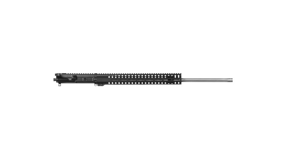 CMMG, Inc Upper Receiver Group, ENDEAVOR 300, Mk4, .22 Nosler, 31.7 inch, 24 inch Fluted Barrel, RML15 M-LOK Handguard, Target Crown, Black, 23BEFD3