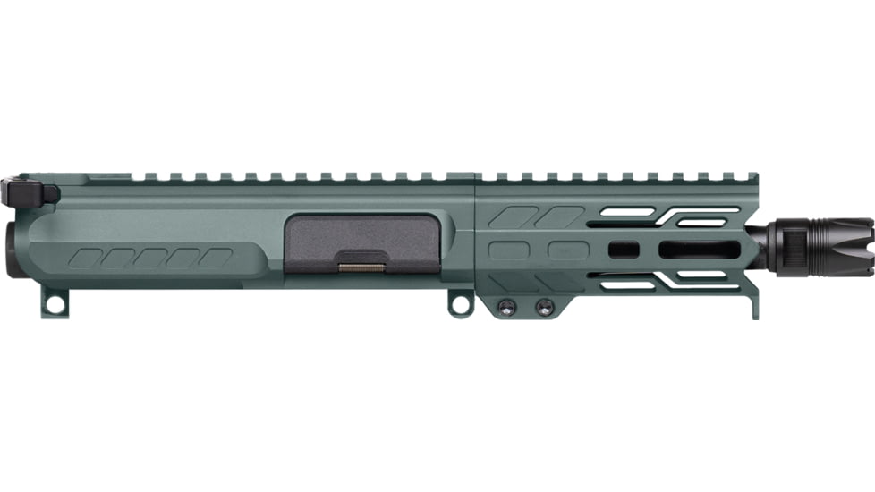 CMMG MkG .45 ACP Banshee Fixed Ejection Upper Group Receiver, 5in, 1-16 Twist, 0.578x28 TPI, .750in, Charcoal Green, 45B570F-CG