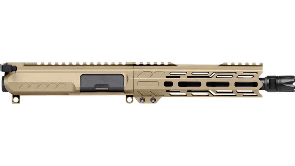 CMMG MkG .45 ACP Banshee Fixed Ejection Upper Group Receiver, 8in, 1-16 Twist, 0.578x28 TPI, .750in, Coyote Tan, 45B950F-CT