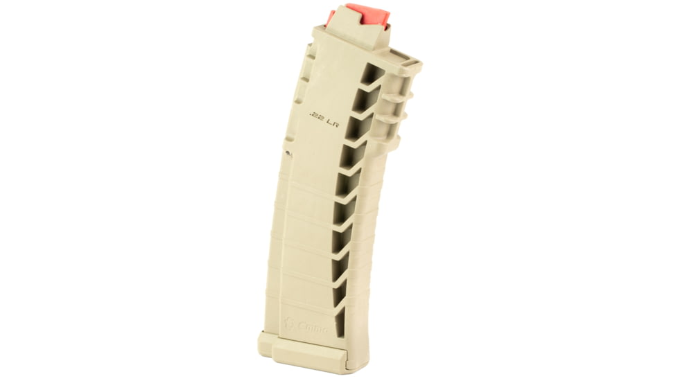 CMMG Rifle Magazine, 22 LR, 10 Rounds, Fits CMMG MK4/AR15, Flat Dark Earth, 22AFC77-FDE