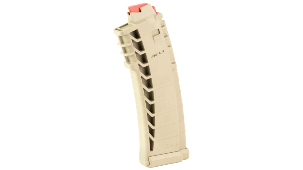 CMMG Rifle Magazine, 22 LR, 10 Rounds, Fits CMMG MK4/AR15, Flat Dark Earth, 22AFC77-FDE