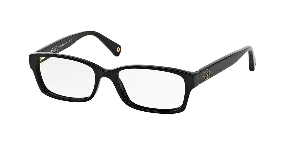 Coach BROOKLYN HC6040 Eyeglass Frames 5002-50 - Black Frame