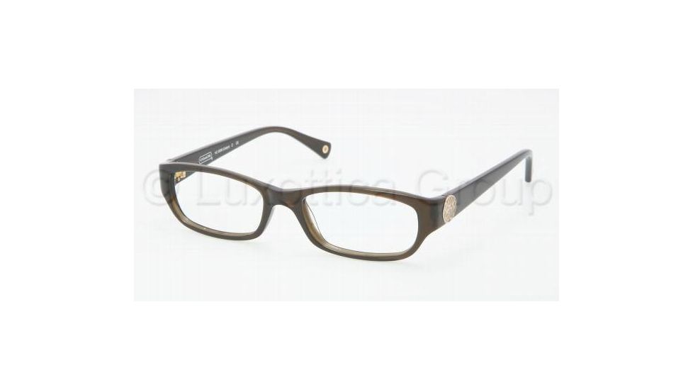 Coach CADYN HC6008 Bifocal Prescription Eyeglasses 5030-5117 - Dark Olive 