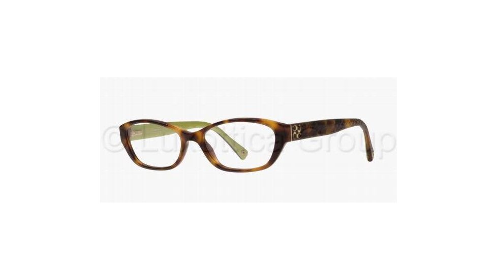 Coach CECILIA HC6002 Progressive Prescription Eyeglasses 5052-4916 - Tortoise 