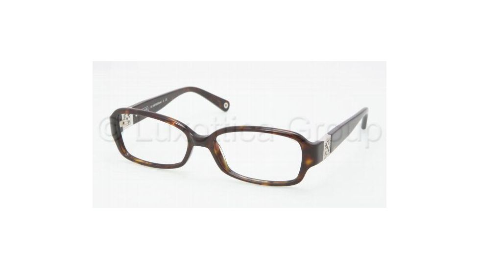 Coach GLORIA HC6007B Progressive Prescription Eyeglasses 5001-5216 - Dark Tortoise 
