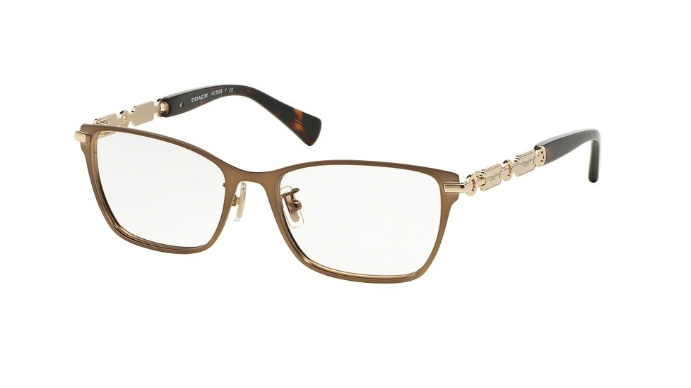 Coach HC5065 Eyeglass Frames 9213-53 - Sand/Dark Tortoise Frame
