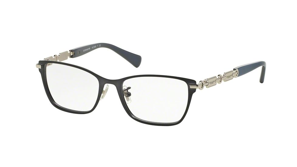 Coach HC5065 Eyeglass Frames 9214-53 - Navy/Blue Grey Frame